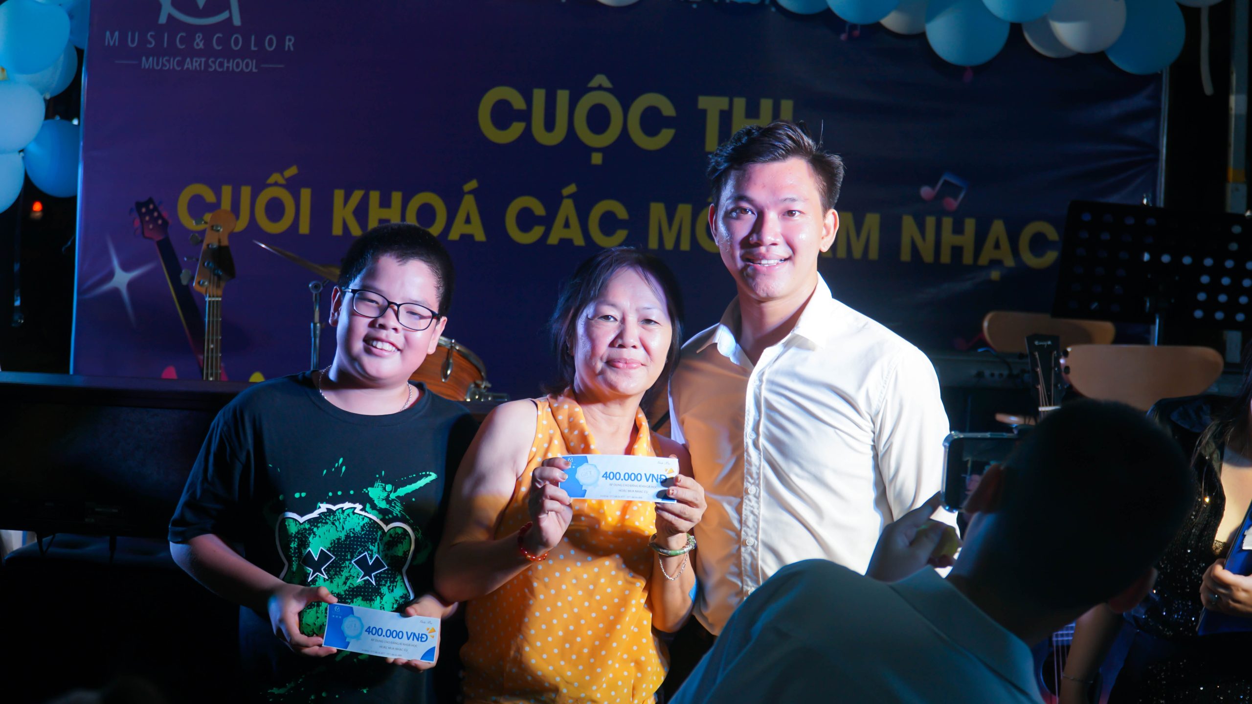 học viên tại Music & Color