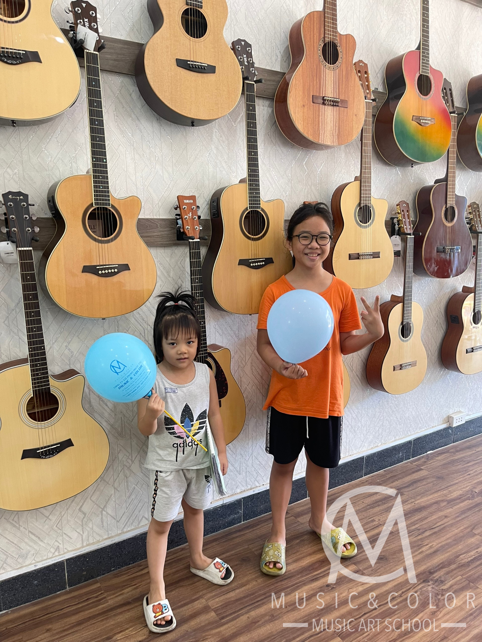 học viên tại Music&Color