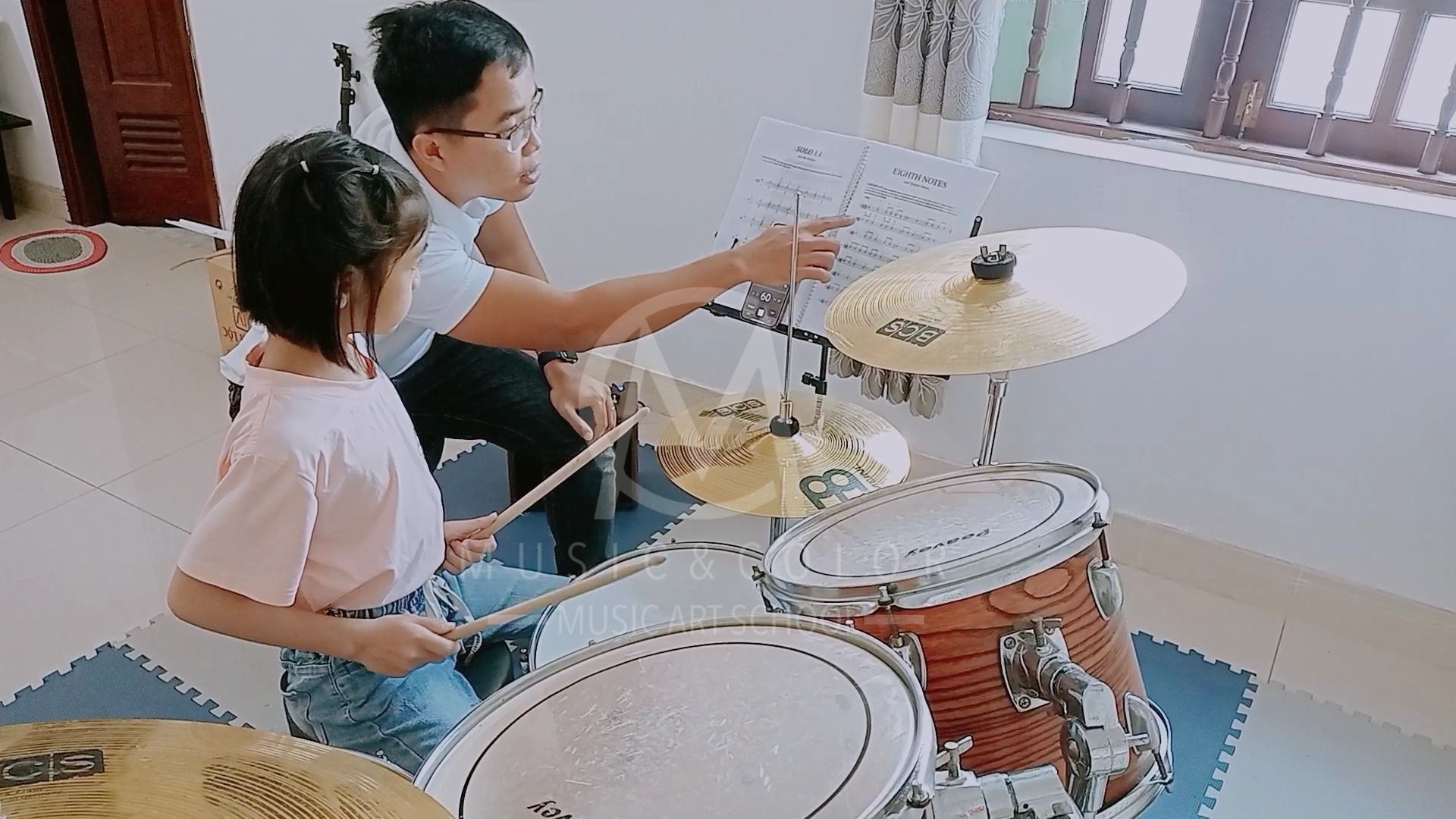học viên tại Music & Color