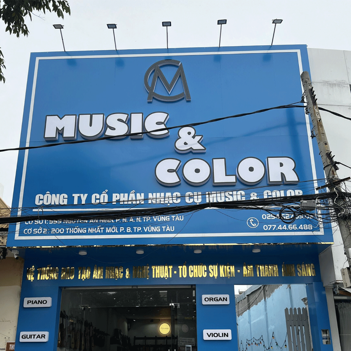 Music & Color – cửa hàng mua guitar uy tín tại Vũng Tàu với nhiều mẫu guitar Enya, Cordoba và Yamaha chính hãng.